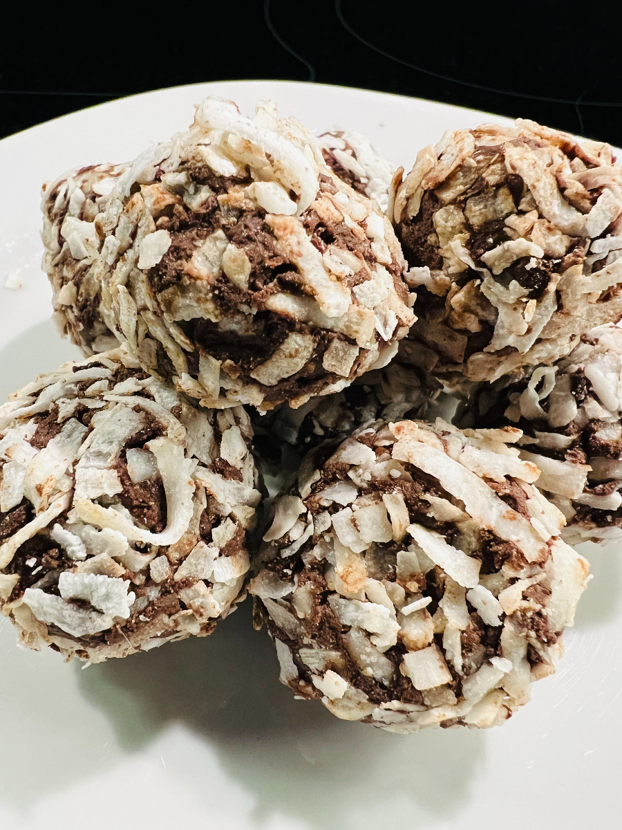 chocolate silken tofu truffles